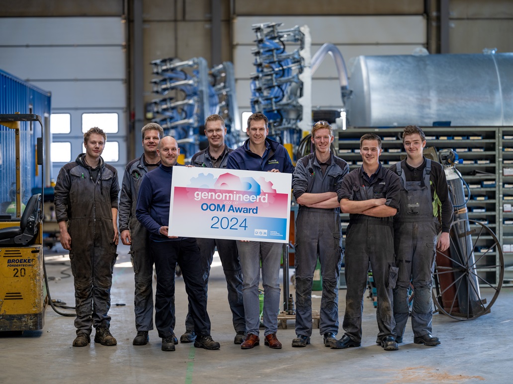 Slootsmid genomineerd voor OOM Award